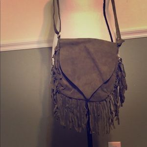 Fringe purse